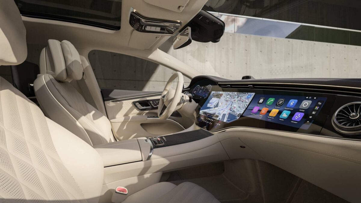 Mercedes-Benz EQS EQS 450+ (2021) – wnętrze