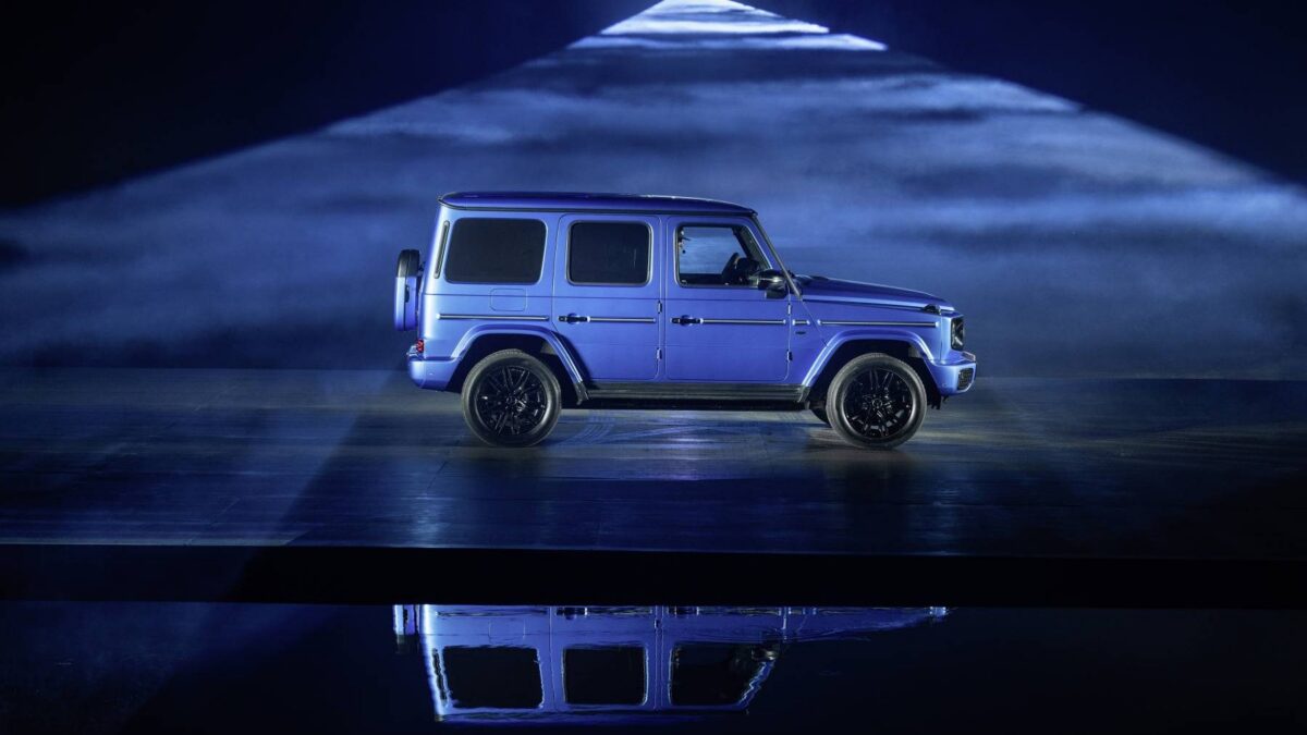 Mercedes-Benz G 580 – widok z boku