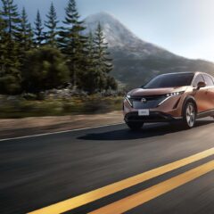 Nissan Ariya 87 kWh e-4ORCE (2022) – widok z przodu
