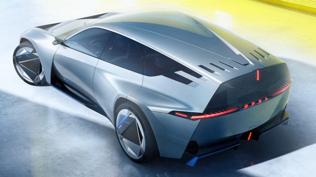 Opel STX Concept, studium elektrycznego kombi z nową osłoną Vizor