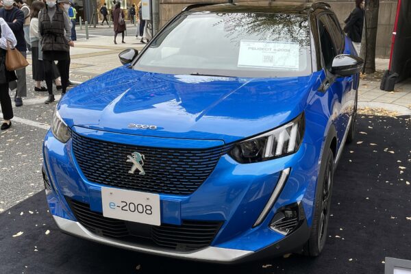 Peugeot e-2008 (2019) – widok z przodu