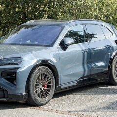 Porsche Cayenne Electric Cayenne Coupé Electric (2025) – widok z przodu