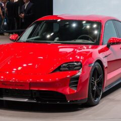 Porsche Taycan Taycan 4 (2019) – widok z przodu