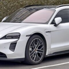 Porsche Taycan Sport Turismo Taycan 4S Sport Turismo (2021) – widok z przodu