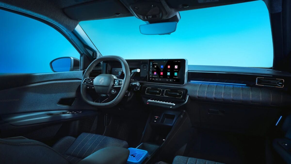 Renault 4 E-Tech 120 KM 40 kWh (2025) – wnętrze