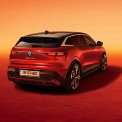 Renault Mégane E-Tech 220 KM 60 kWh (2022) – widok z tyłu