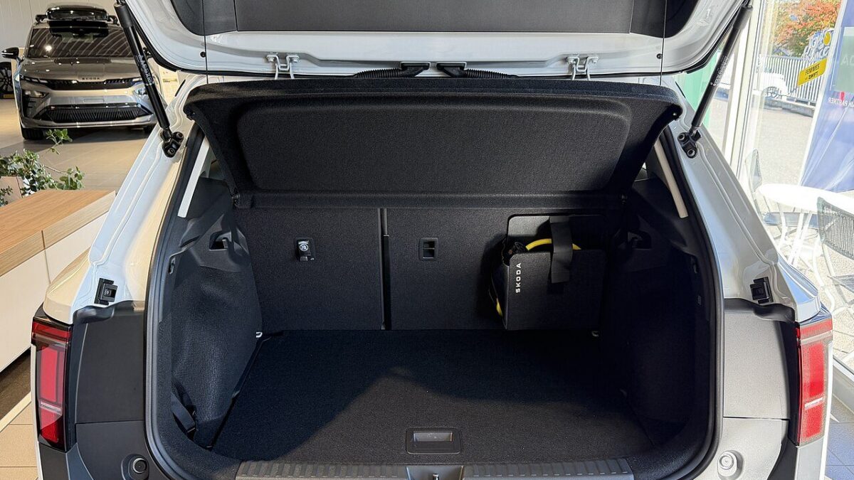 Škoda Epiq Selection 40 (2026) – bagażnik