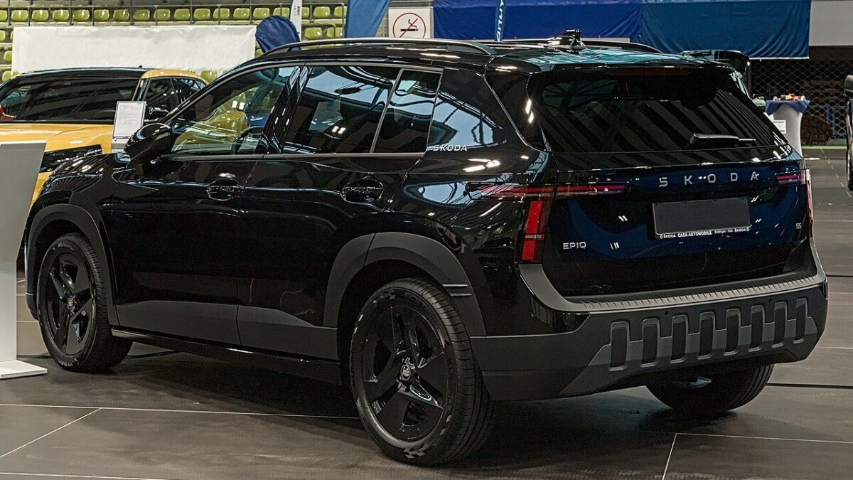 Škoda Epiq Selection 40 (2026) – widok z tyłu