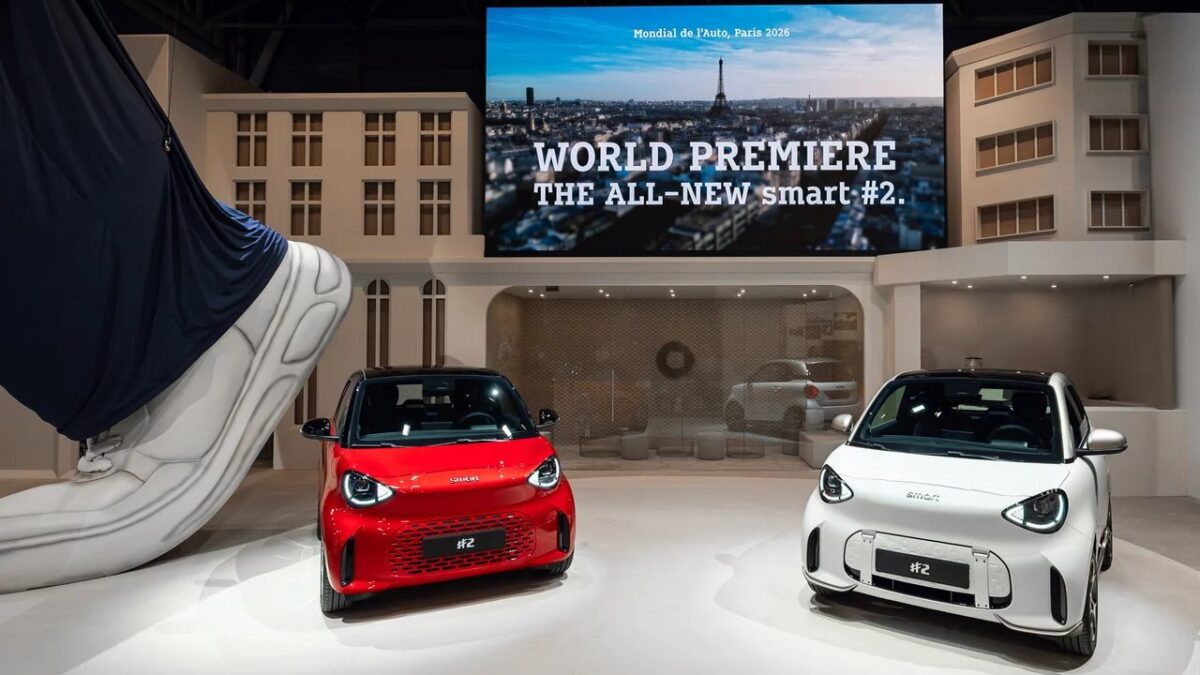 Nowy smart #2 w wersji Premium podczas światowej premiery na salonie samochodowym w Paryżu
