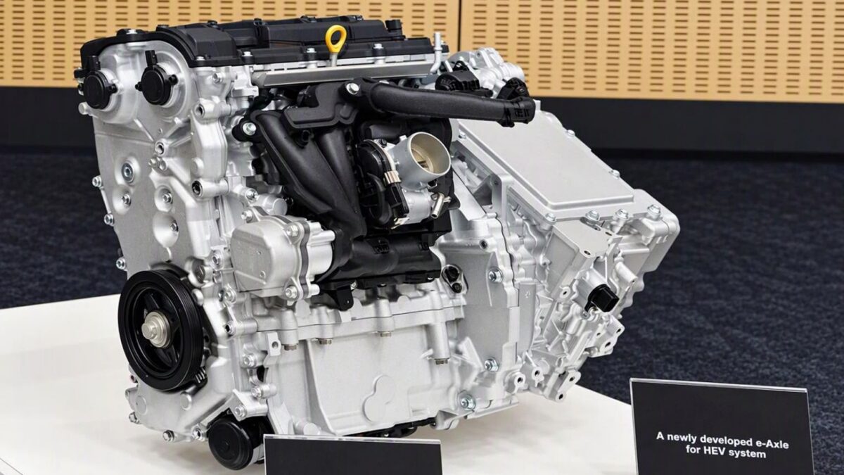 Nowa generacja hybryd Toyoty — silnik 1,5 l i oś elektryczna na wystawie prasowej